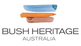 Logo with stacked colored bars and partial text 'SH HERITA AUSTRALIA'.
